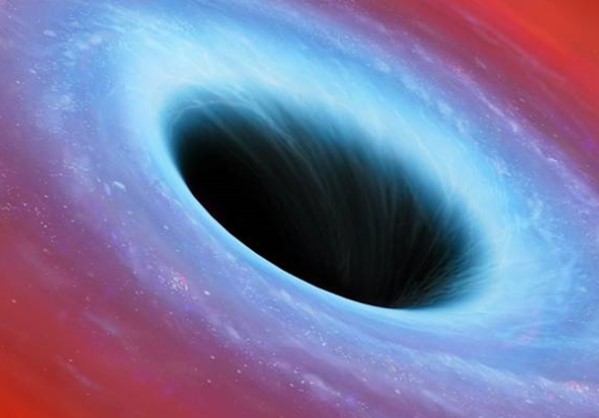 Μαύρη τρύπα ρουφάει ένα άστρο.